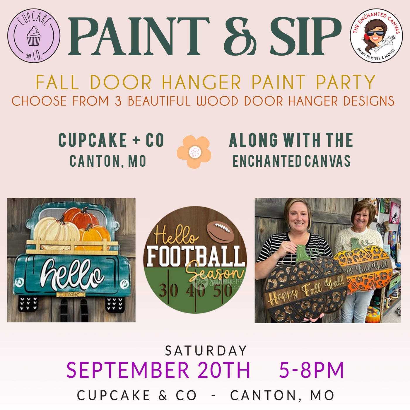 CUPCAKE & CO FALL PAINTING WORKSHOP
