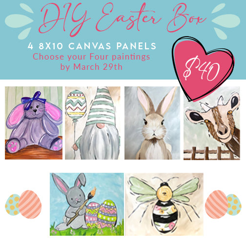 Easter Canvas Party in a Box