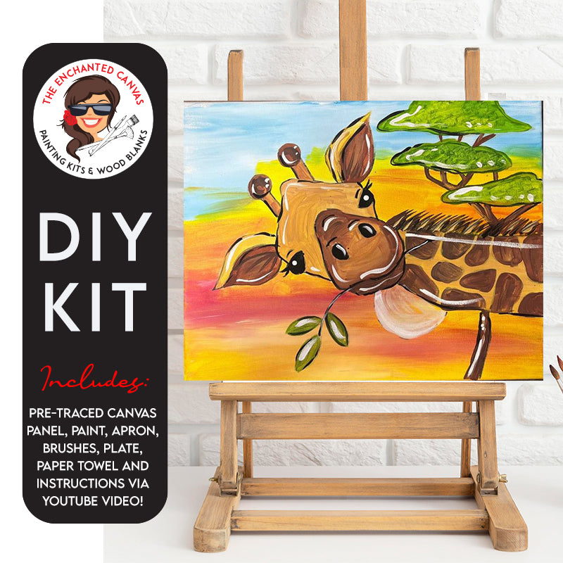 Silly Giraffe DIY Painting Kit