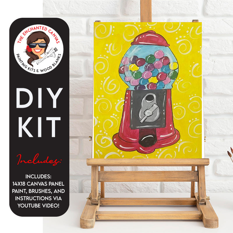 Gumball Machine DIY Painting Kit