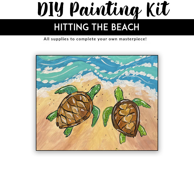Hitting the Beach DIY Painting Kit