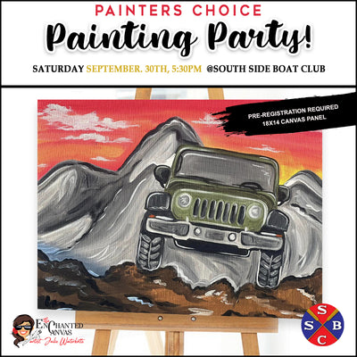 Painters Choice Painting Party at Southside