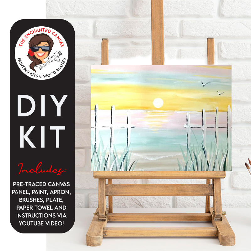 Ocean Sunset DIY Painting Kit