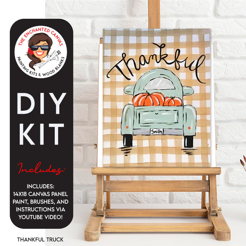 Thankful Truck DIY Painting Kit