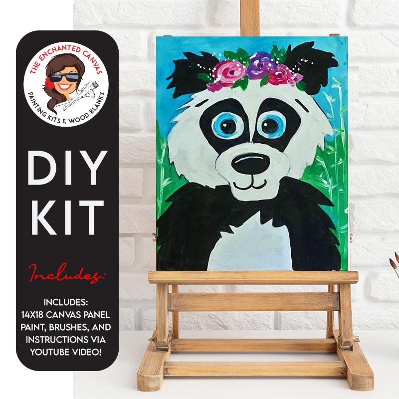 Playful Panda DIY Painting Kit