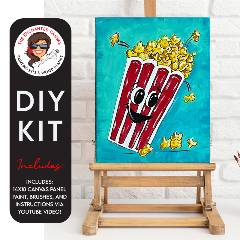 "Pop" Corn DIY Painting Kit