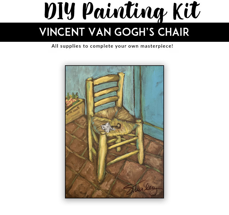 Vincent Van Gogh’s Chair DIY Painting Kit