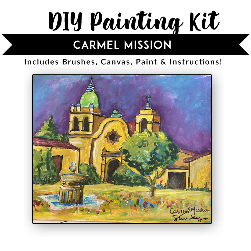 Carmel Mission DIY Painting Kit