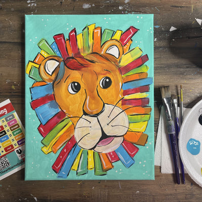 Colorful Lion DIY Painting Kit
